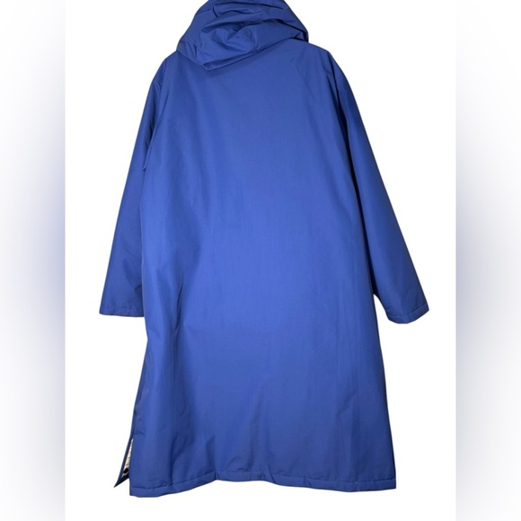 Lands End Women's Insulated Waterproof Raincoat Jacket Coat blue plus size 1x - Picture 11 of 17
